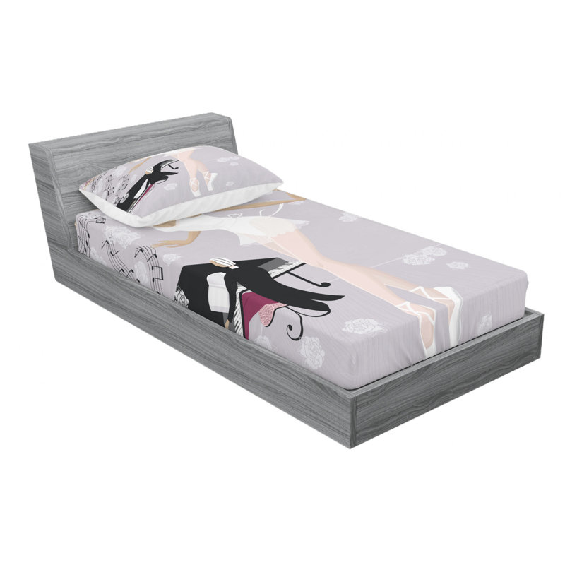 Microfiber Sheet Set, Twin XL Sheet Set with Fitted Sheet