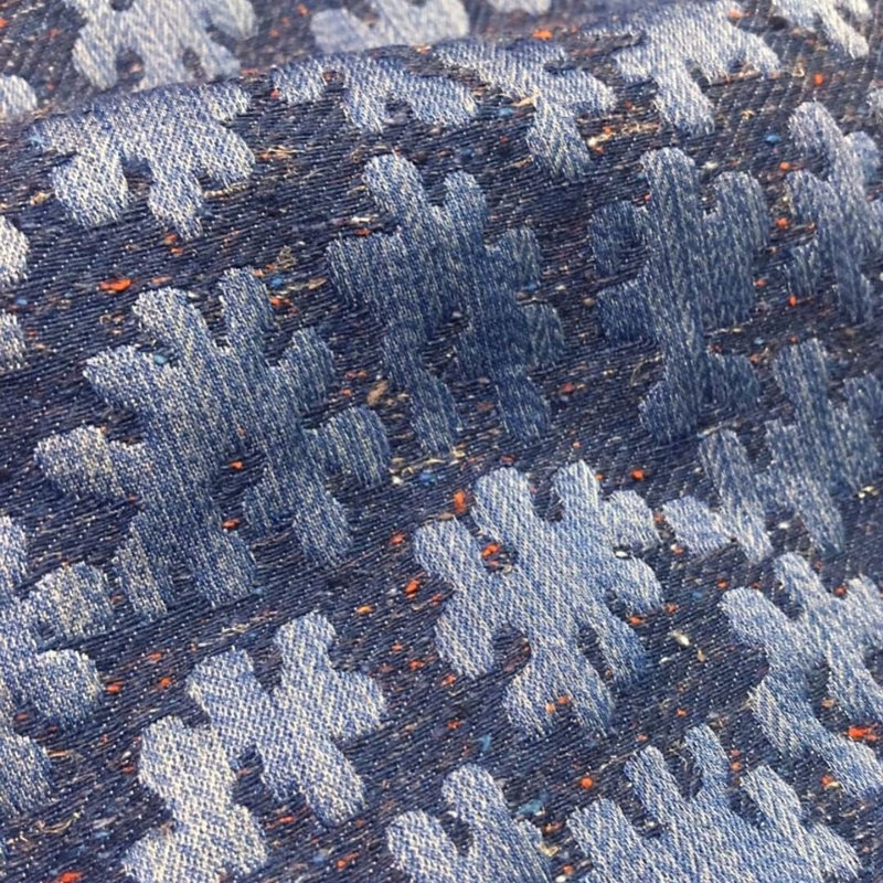 Tissu Hinson Library Joanna, Bleu