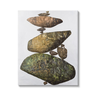 " Modern Stacked Rocks Nature " by Ruth Fromstein