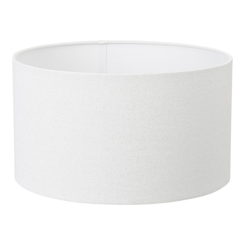 Lorinda Drum Lamp Shade ( Uno ), 22.7cm H x 40cm W x 40cm D, Silver