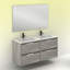 Jenziel 1200 mm Double Vanity with Integrated Ceramic Basin-1463641197-1463641199
