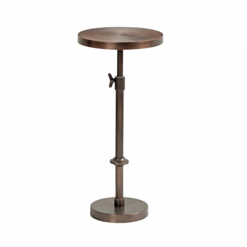Hansjochen End Table, Bronze