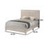 Ensemble de chambre à coucher Deegan en chêne gris rustique-25385368-3935886