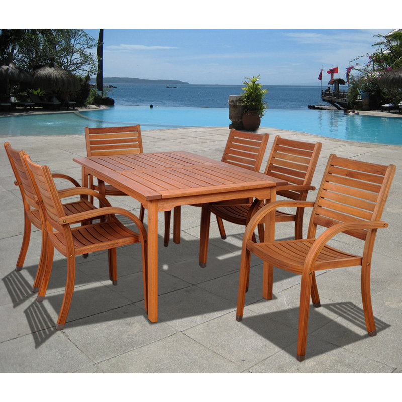 Ensemble repas 7 pièces Troiano International Home