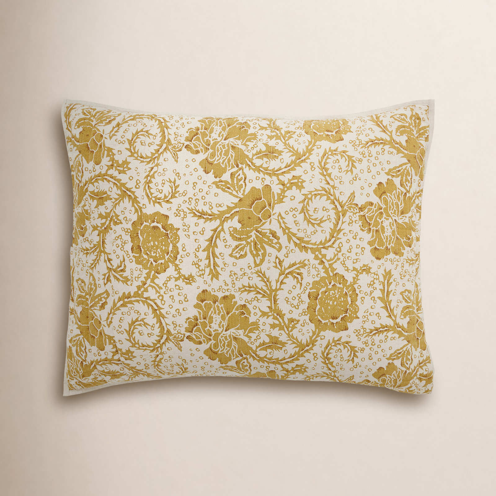37" x 21" Cotton Pillow Cover, Standard/Twin