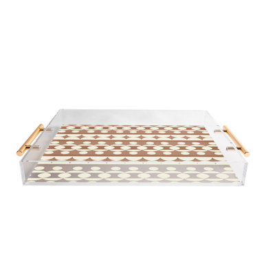 Plateau en acrylique Cassidy Rae Marietta