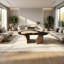 Table basse Oslo Sculptural Biomorphic