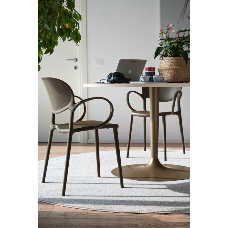 Abby Chairs, Matte Soil Brown