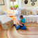 Dajohn Jute Braided Non-Shedding Country Brown/Cream Rug