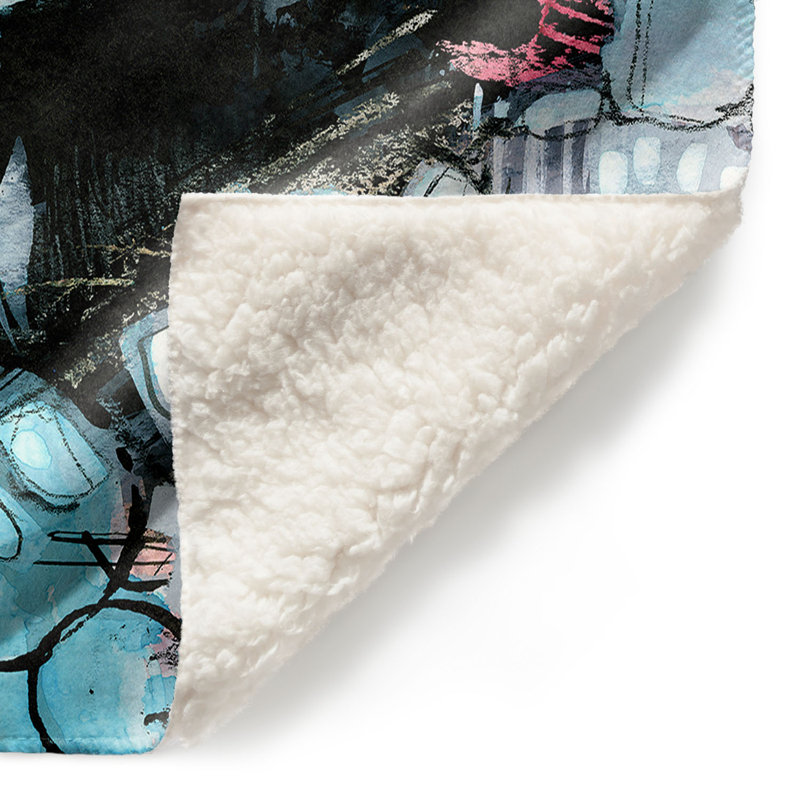 Couverture sherpa doux coddiwomple13, l 51 po x L 60 po