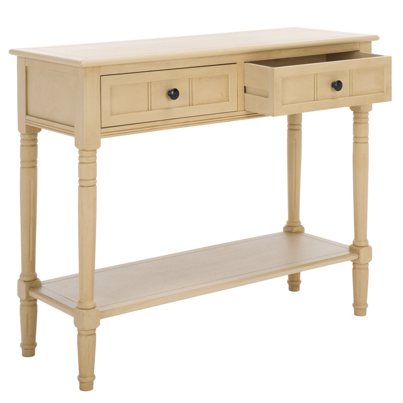 Console en bois massif 35,8 po Malmesbury, Naturel