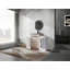 Meuble-lavabo autoportant de 48 pouces avec lavabo en céramique noire et 2 armoires de rangement, porte à fermeture douce, armoire combinée-129865290