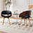 Caydince Faux Leather Side Chair-314228895