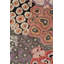 Rug & Kilim’S Mid-Century Modern Circle Rug In Green-Gray All Over Pattern-580460276
