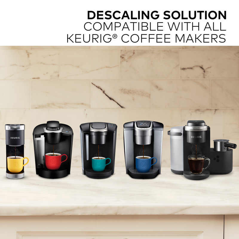 Solution de détartrage Keurig pour toutes les cafetières Keurig K-Cup