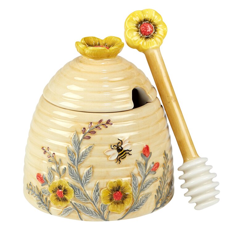 https://assets.wfcdn.com/im/59823789/resize-h755-w755%5Ecompr-r85/1403/140384721/Certified+International+Bee+Sweet+3-D+Honey+Pot+With+4+Tea+Bags.jpg