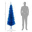 Arbre de Noël artificiel, arbre de Noël mince avec 390 branches et support réalistes-135122631