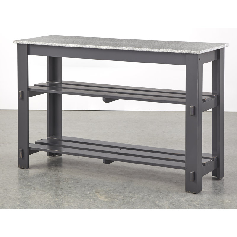 Dadler Granite Top Kitchen Island