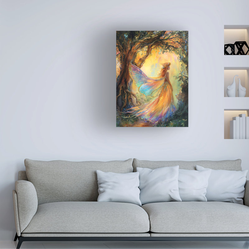Art sur toile «Randy» par Mikey Bergman, H 24 po x l 18 po