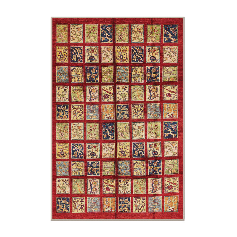Tapis abstrait moderne 708, Rectangle 2 pi x 4 pi
