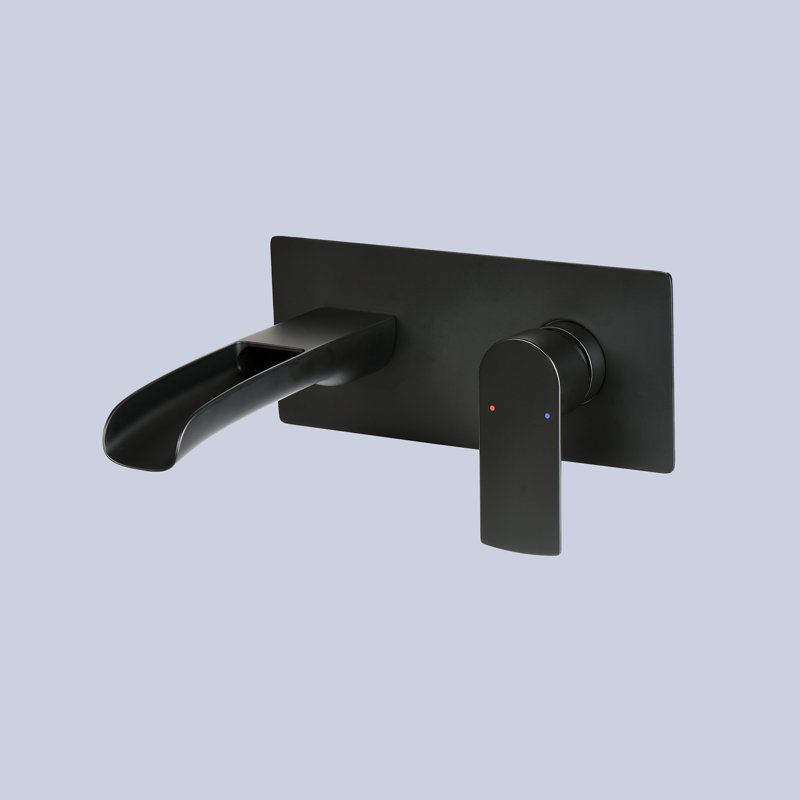 Single-handle Bathroom Faucet, Matte Black