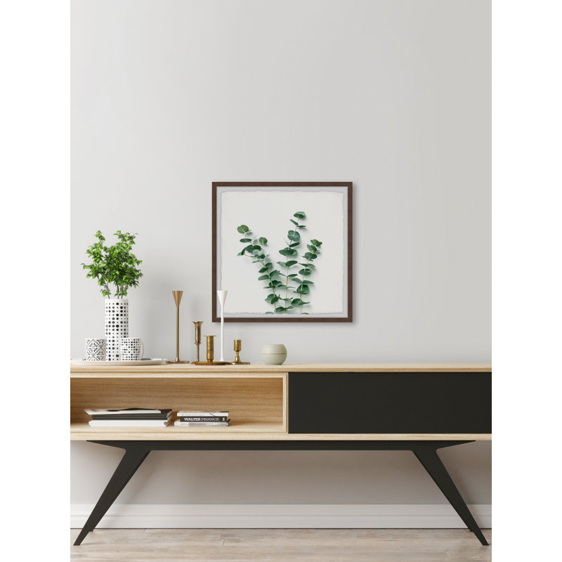 Eucalyptus Bundle - Single Picture Frame Painting, 51 cm H x 51 cm W