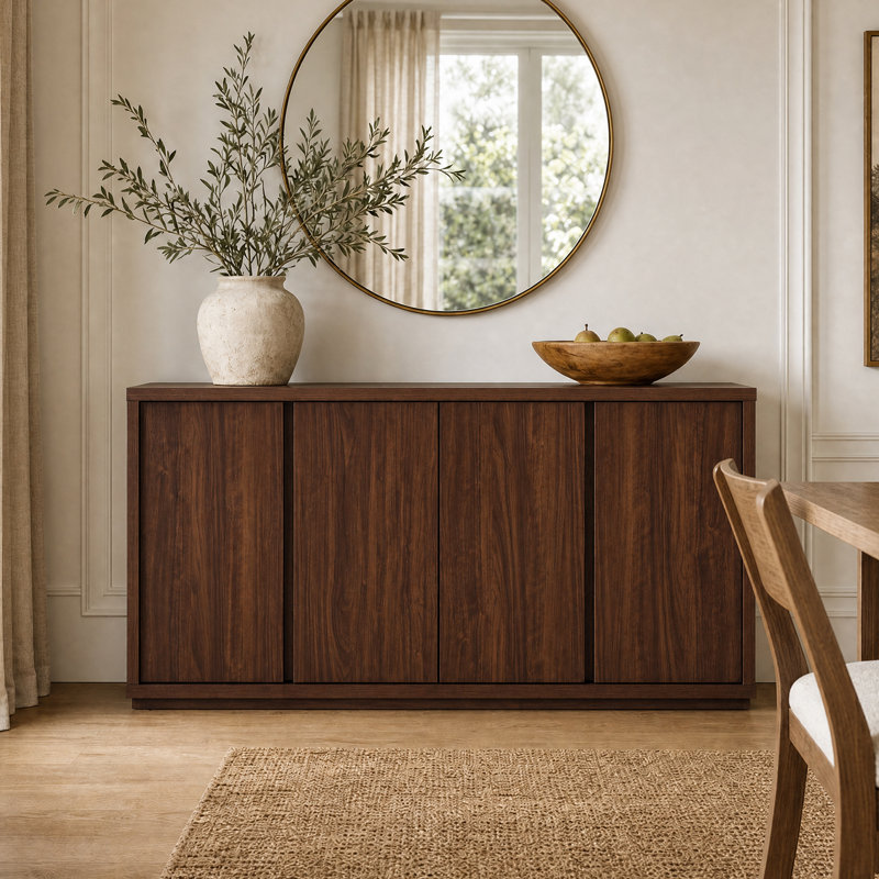 Fere 70" Sideboard, Mahogany Brown