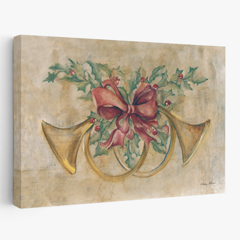 Cornes françaises des Fêtes - décorations de Noël, H 16 po x l 24 po