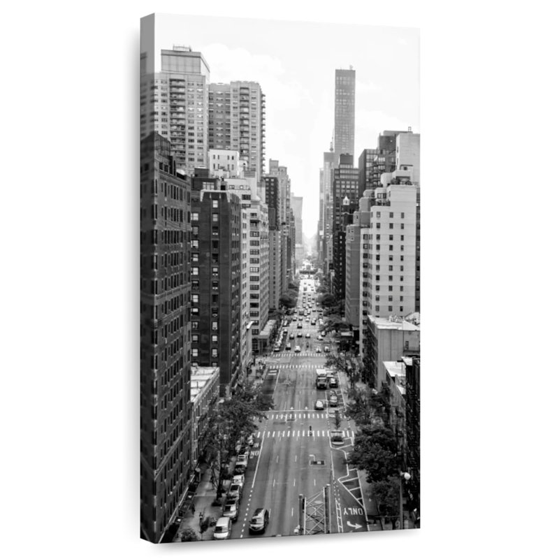 Point de vue de Manhattan, H 24 po x l 12 po