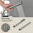 1-Handle Freestanding Floor Mount Roman Industrial Style Tub Faucet Bathtub Filler With Hand Shower-103551829