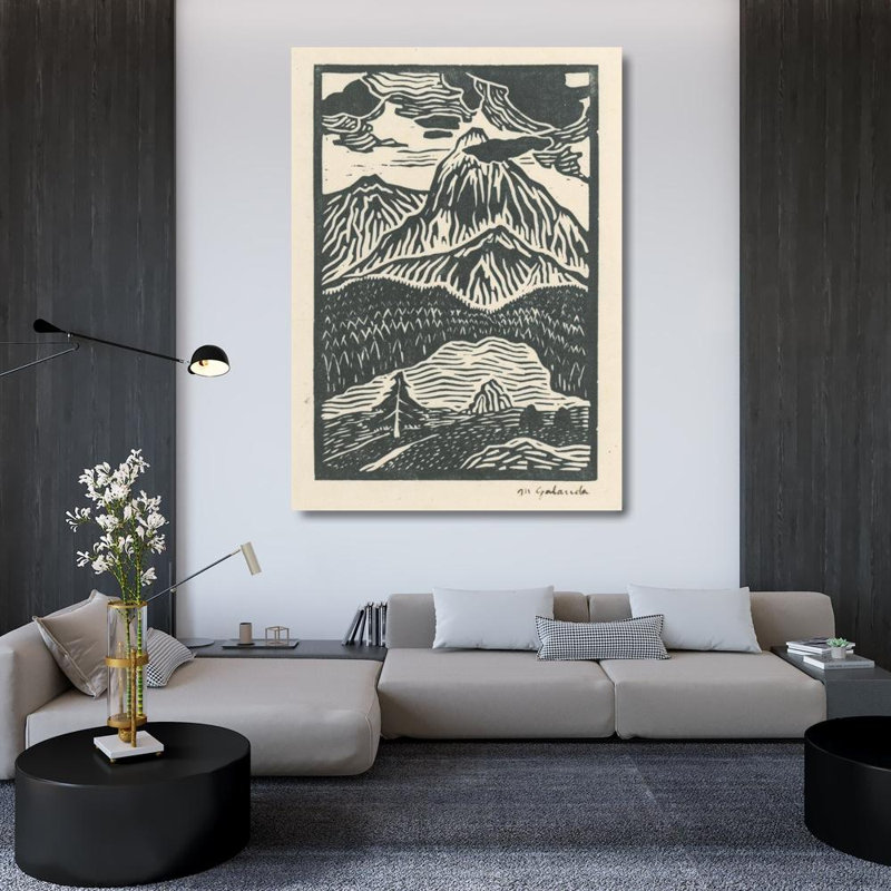 "Autumn Ii" par Mikuláº Galanda - Art mural sur toile tendue avec châssis, H 24 po x l 17 po