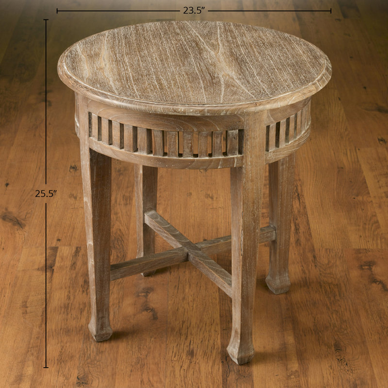 Table de bout en bois, Marbré