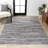 Bonnyrigg Loom Modern Strie' Black/Gray Rug-2010968231