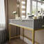 Anges Dressing Table with Mirror-537932687
