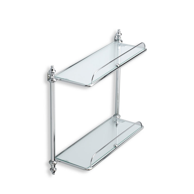 Tablette murale Elite, Chrome