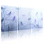 «Birds Blue Birds On Branches», ensemble de 3 impressions sur toile-805042953