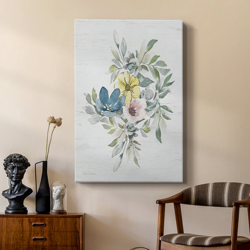 Spring Meadow Arrangement II - galerie sur mesure Cavas, H 60 po x l 40 po