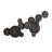 Achouhada Glam Abstract Wall Decor on Metal