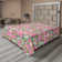 Ambesonne, drap plat floral pivoines, art botanique printanier