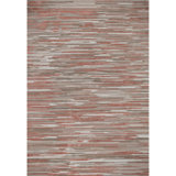 Aspen Hand-Tufted Indoor Rug Abstract Stripe Brown/Red/Beige