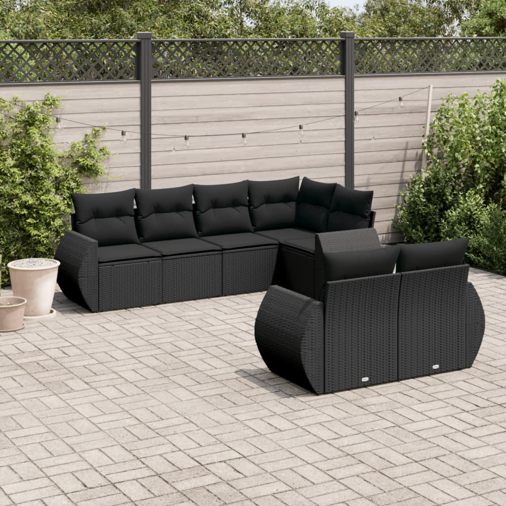 Gartensofa mit Kissen