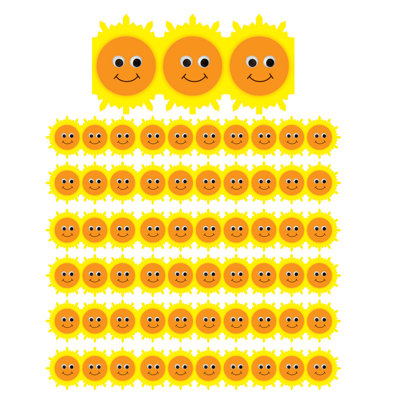 Happy Suns Die Cut Border Set