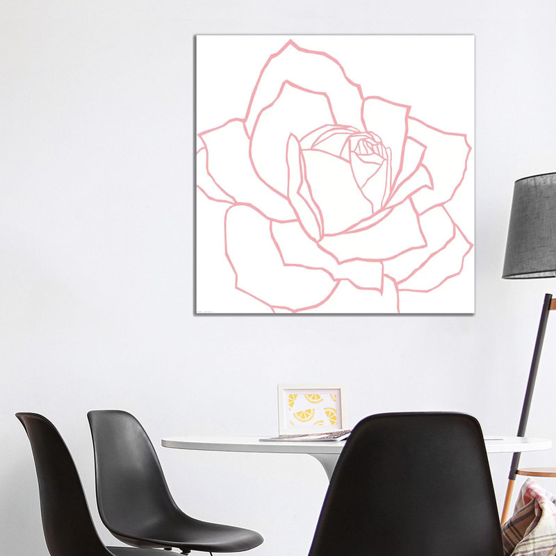 Danna Pink by Art Mirano - Wrapped Canvas Print