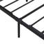 Size Metal Platform Bed Frame With Wooden Headboard And Footboard With USB LINER, No Box Spring Needed, Large Under Bed Storage, Easy Assemble