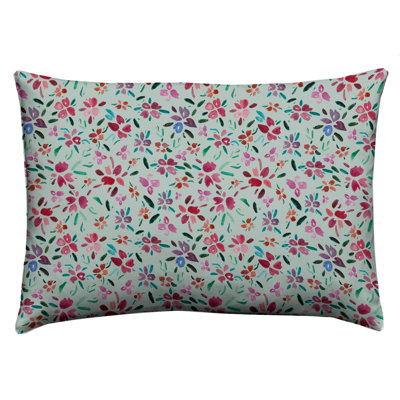 Ackeron Floral Rectangular Cushion