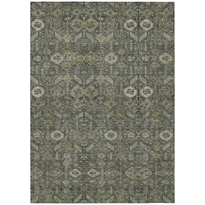 Benninger Washable Floral Indoor / Outdoor Rug