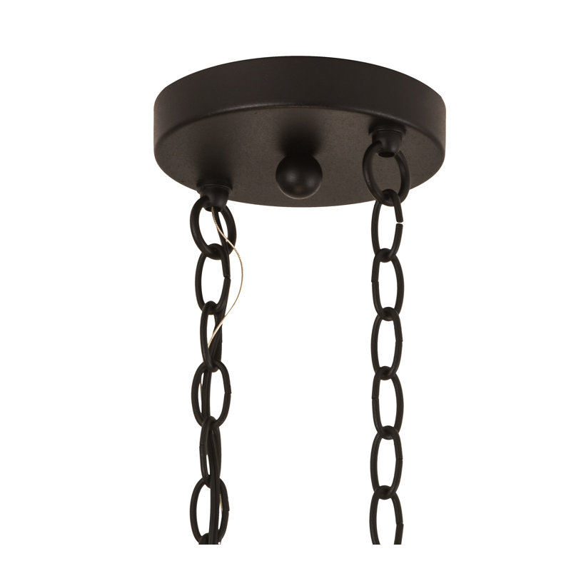 Nuneaton 8 - Light Dimmable Drum Chandelier