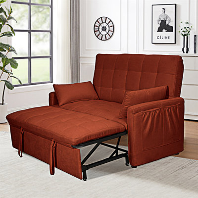 Convertible Sleeper Sofa Bed Loveseat Sofa