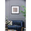 Boîte-cadre en agate de 23,6 po x 23,6 po, noire - encadrée de velours, ajoutant de la sophistication au mur de la boîte de salon moderne, cadre de 23,6 po, envers en velours, multicolore, idéal pour les transitions