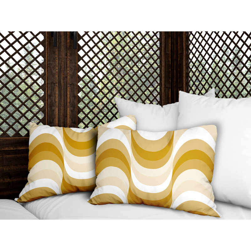 Coussin intérieur / extérieur Lumbar, Jaune
